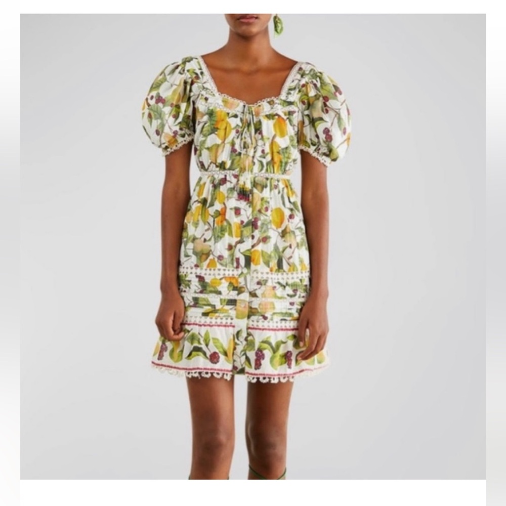 Farm Rio Mini Dress - Orchard